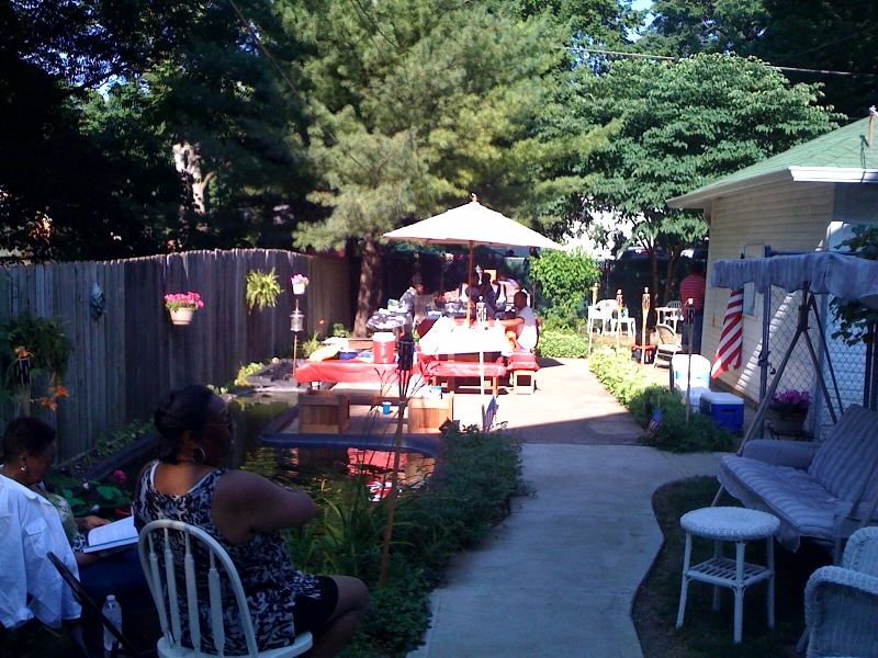 At a family cookout, Sophie tells a story about our Aunt Mary