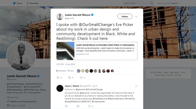 Black, white and red(lining); An interview with Eve Picker January 2020