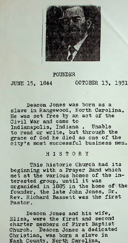 Brotherhood Month, March 12, 1988 First Baptist Church