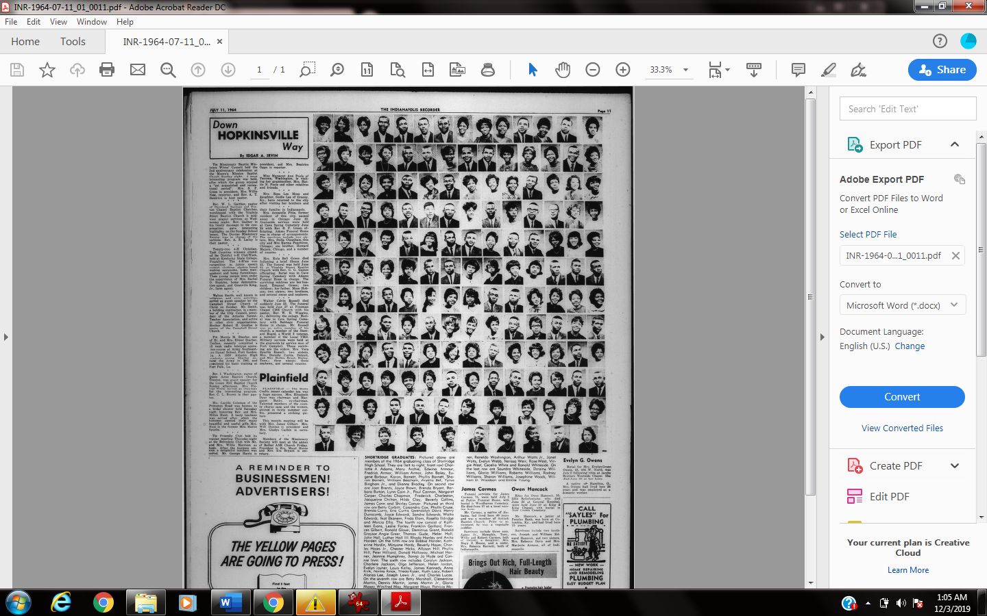 Indianapolis Recorder Newspaper INR-1964-07-11_01_0011 