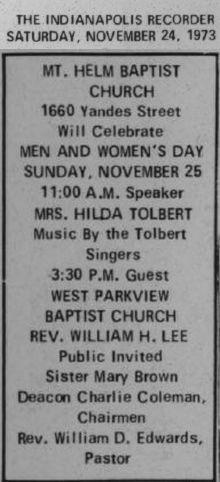 Indianapolis Recorder newspaper INR-1973-11-24_01_0007