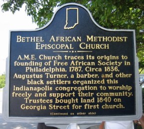 Joyce spoke at a ceremony at Bethel AME Church prior to the congregation moving to a new home.