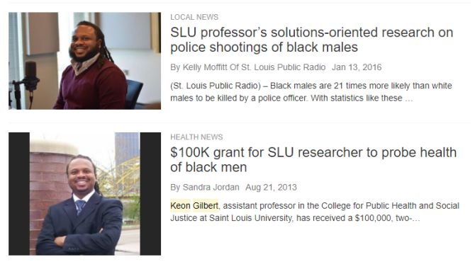 Keon is featured in many news articles