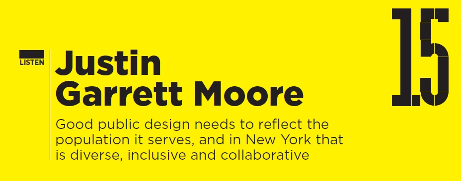 Justin was interview on the subject of design