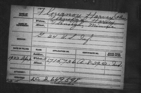 Pension Record: Harvey Fleniogh