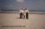 'Spot' and 'Speedy', joined by Dorthy on the beach 